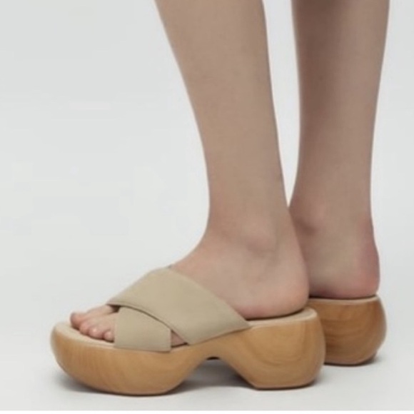 Zara Bubble Clog Sandals 37 - Picture 2 of 6